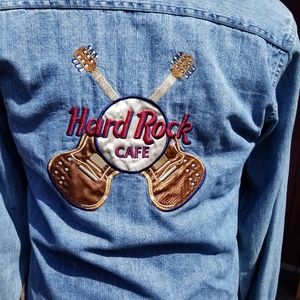Hardrock Cafe San Diego Large Chambray denim